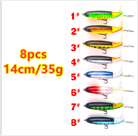 Double Hooked Whopper Ploppers (10pcs)