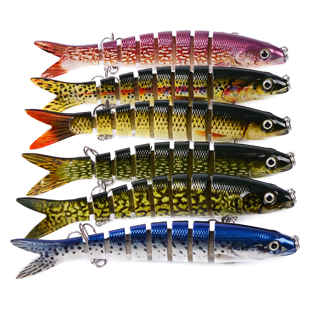 8 Segment Swim Bait Fishing Lure