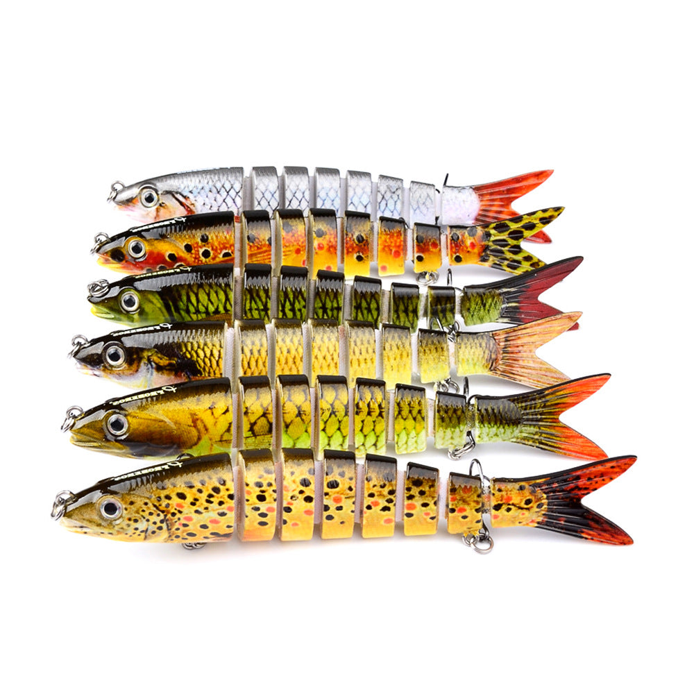 8 Segment Swim Bait Fishing Lure
