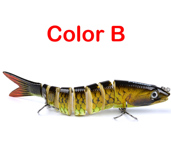 8 Segment Swim Bait Fishing Lure