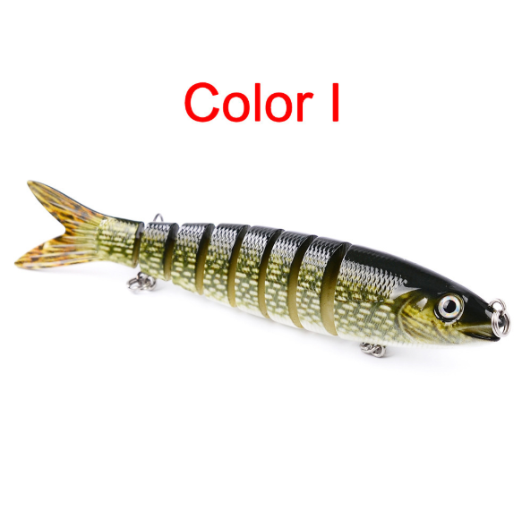 8 Segment Swim Bait Fishing Lure