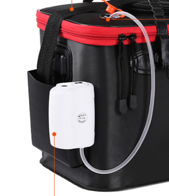 Portable Cooler/Live Well For Fish