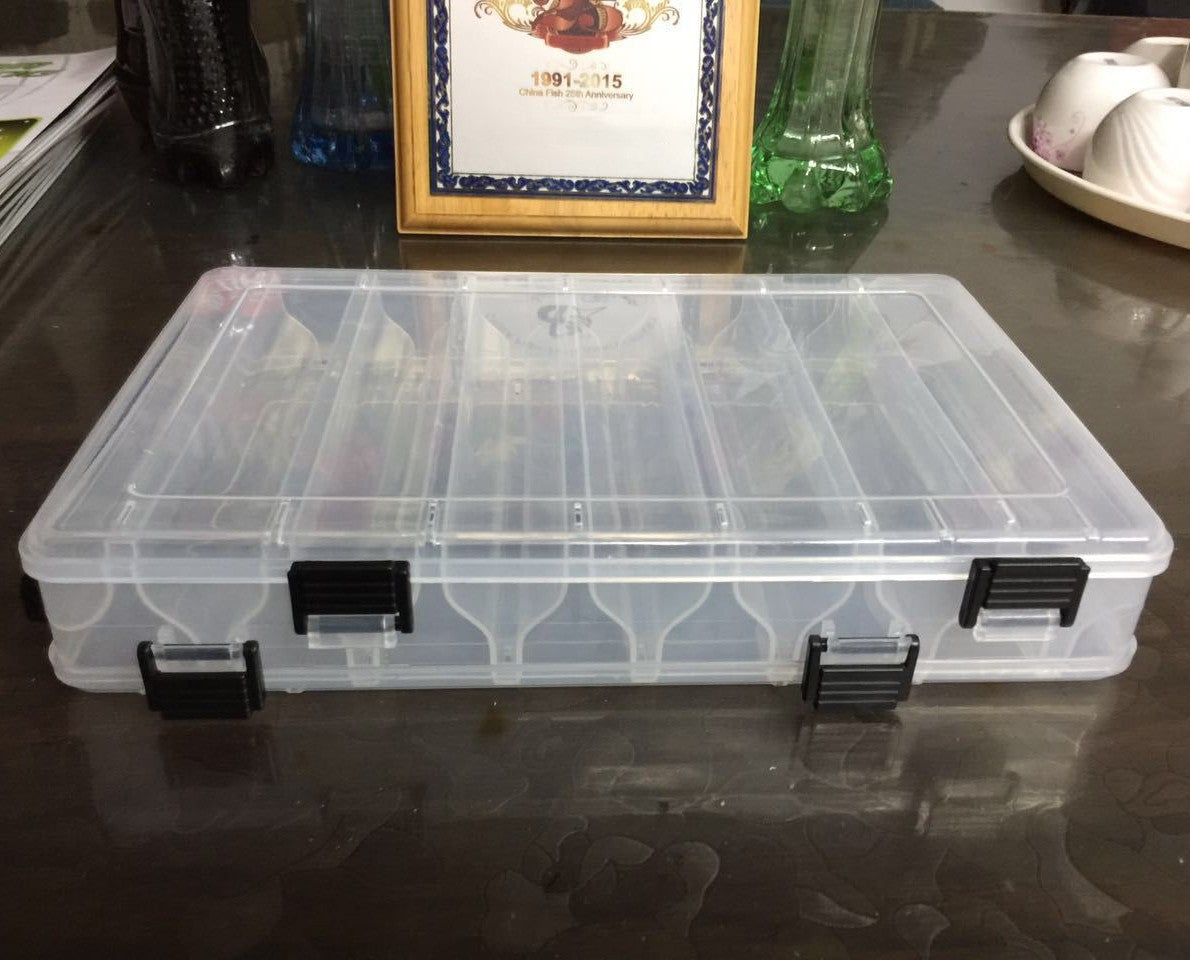 Double Sided Fishing Tackle Box
