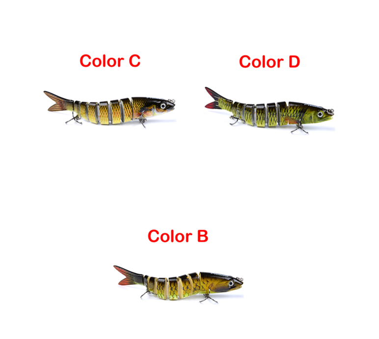 8 Segment Swim Bait Fishing Lure