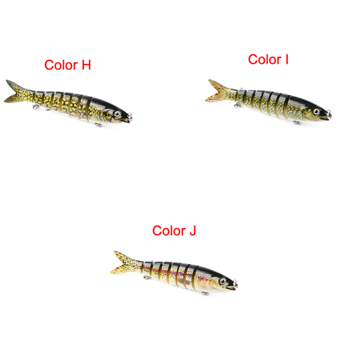 8 Segment Swim Bait Fishing Lure