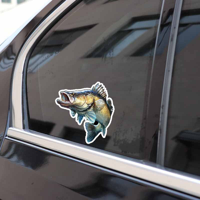 Bass Fish Sticker