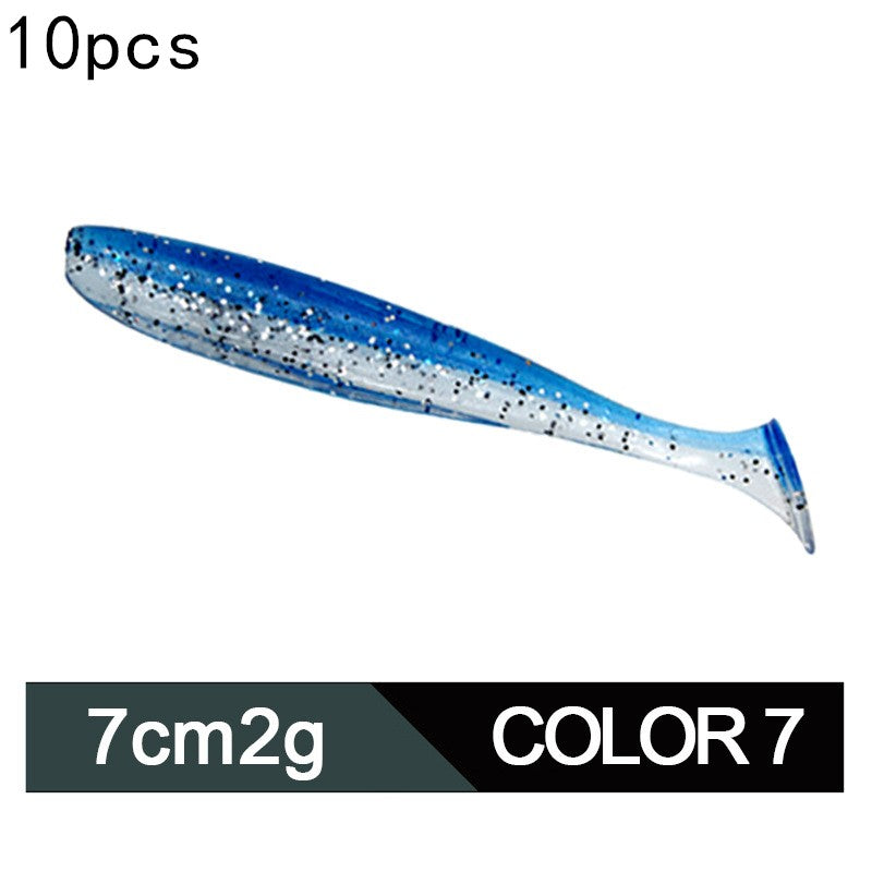 Two Toned Soft Plastic Fishing Lures