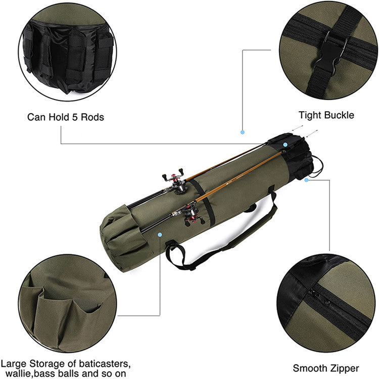 Outdoor Fishing Rod Holder Backpack