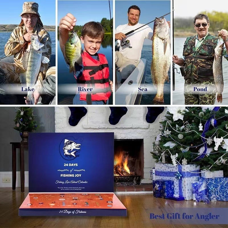 24-day Fishing Lure Advent Calendar