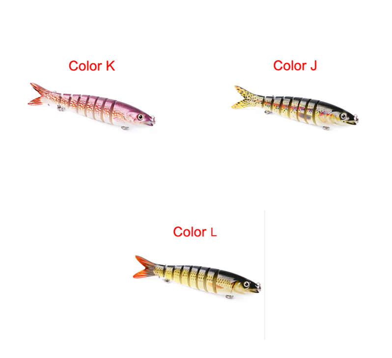 8 Segment Swim Bait Fishing Lure