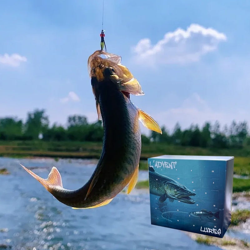 24 Day Christmas Fishing Calendar