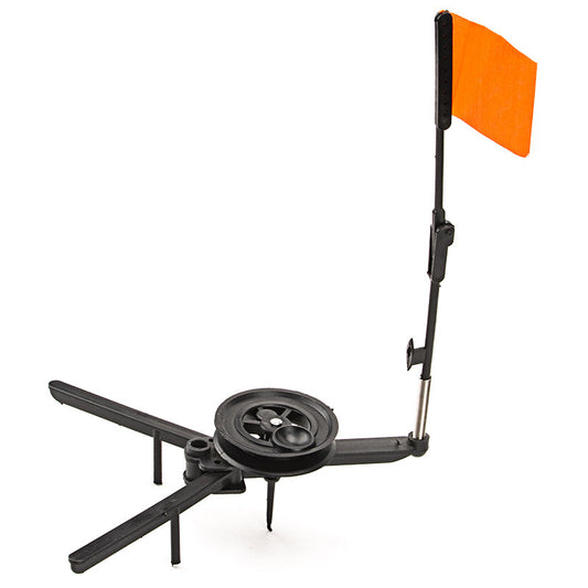ABS Tip-Up Ice Fishing Flag With Base