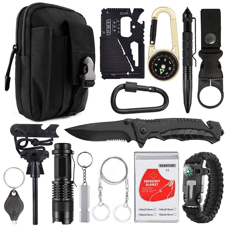 Camping Multi-Function Tool Survival Kit