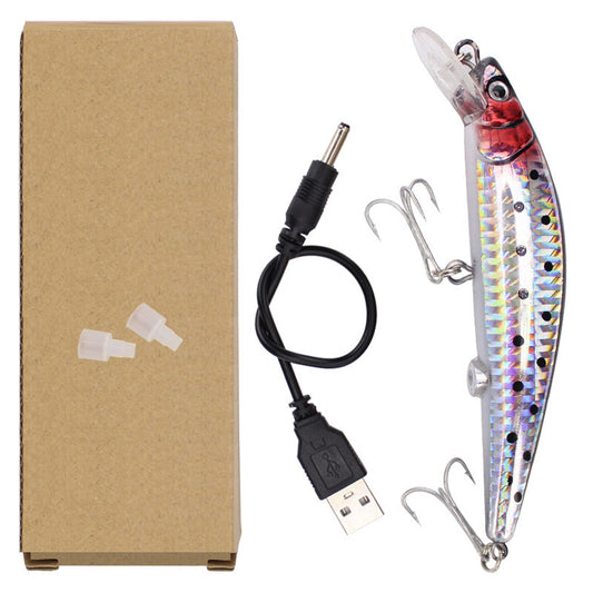 Rechargeable LED Fishing Lure – Lifelike Swimming Action & USB Charging