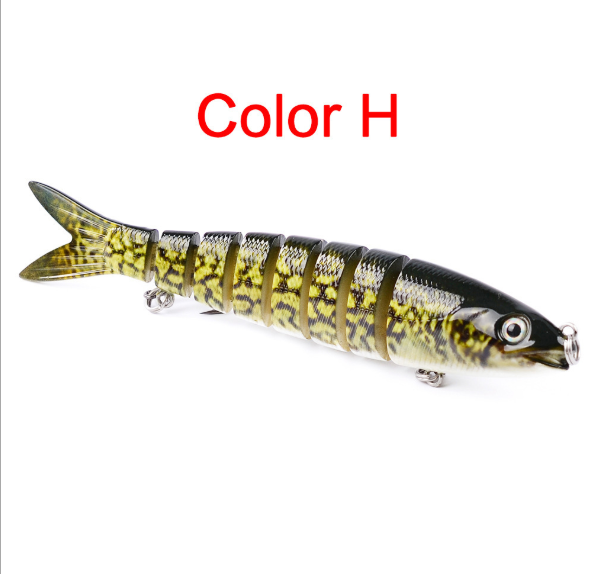 8 Segment Swim Bait Fishing Lure