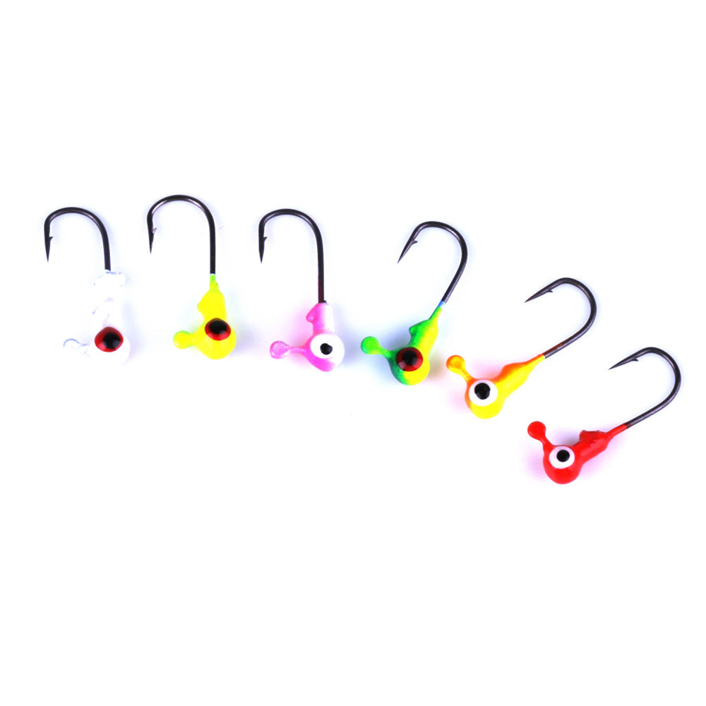 1 gram ice fishing jig heads (50 pack)