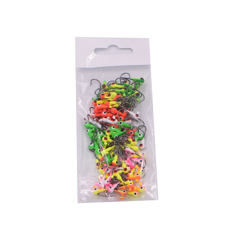 1 gram ice fishing jig heads (50 pack)