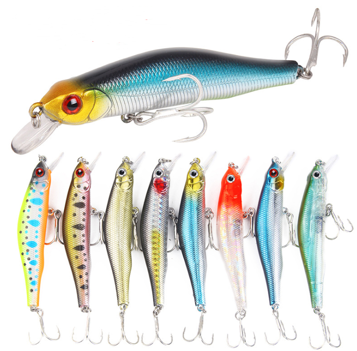 Shallow Diving Double Hook Minnow