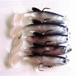 Black & White Soft Plastic Lure