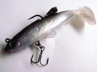 Black & White Soft Plastic Lure