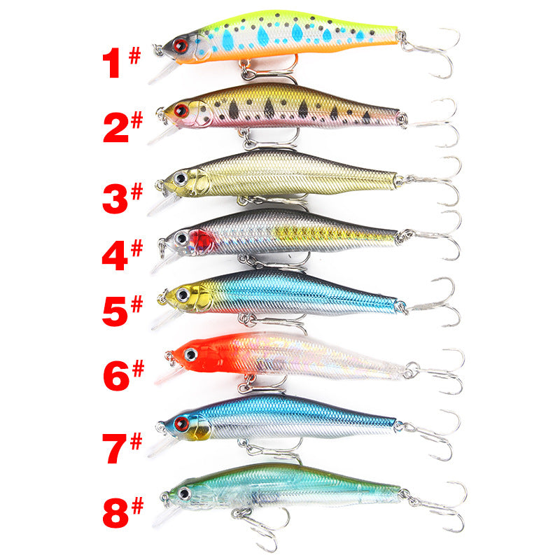 Shallow Diving Double Hook Minnow