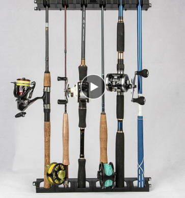 Fishing Rod Wall Holder