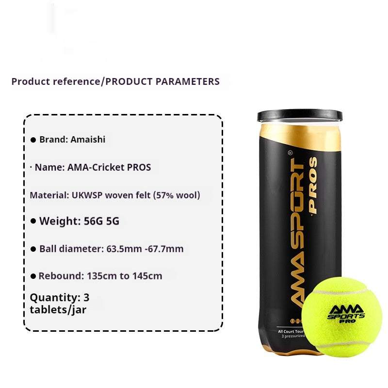 High Elasticity Durable Training Tennis Ball