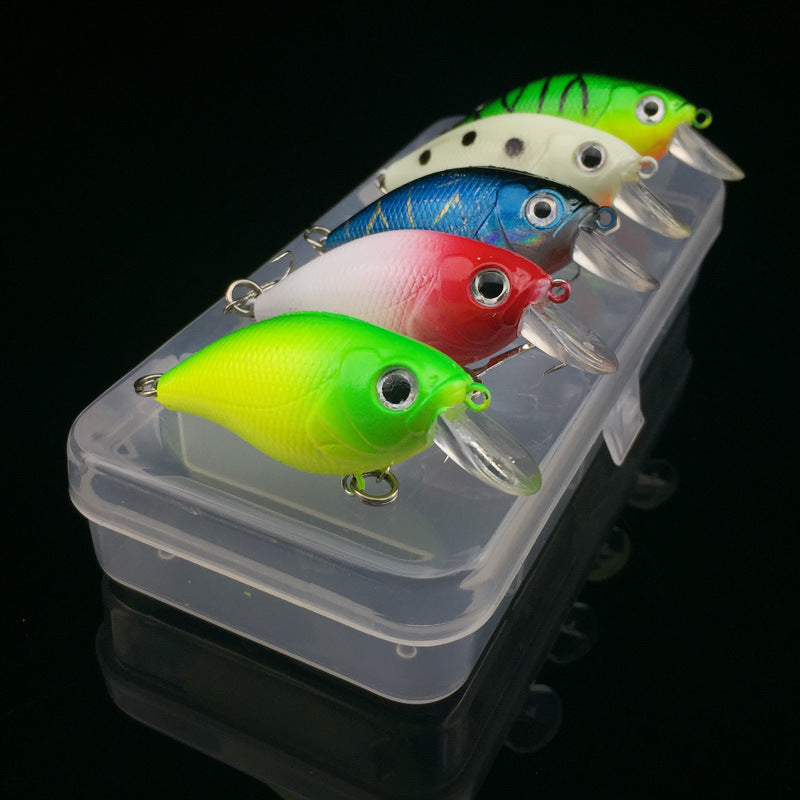 Short Bill Shallow Diving Crankbait (5pcs)