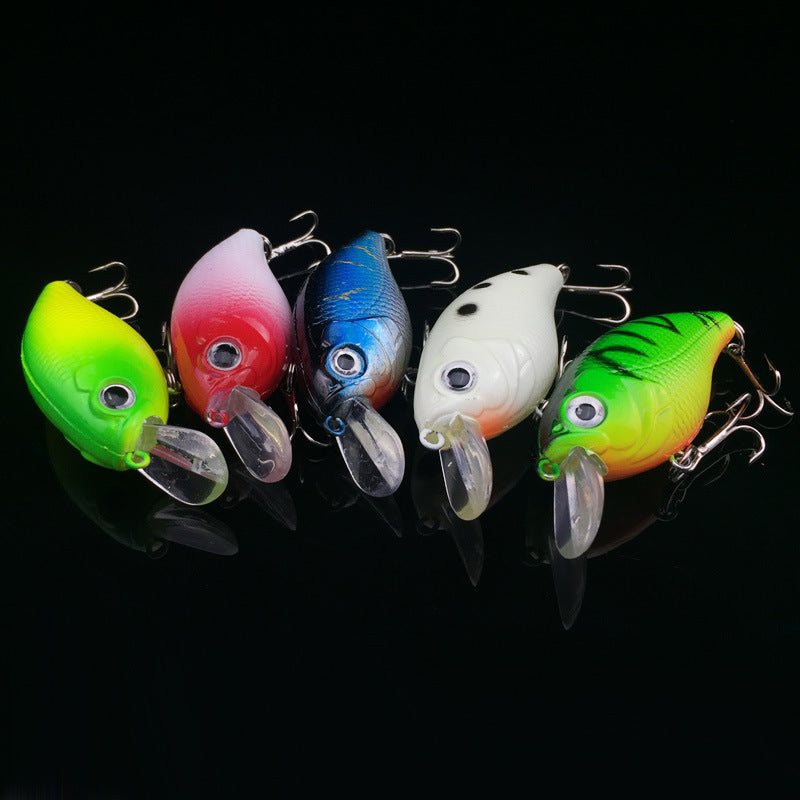 Short Bill Shallow Diving Crankbait (5pcs)