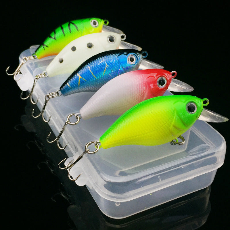 Short Bill Shallow Diving Crankbait (5pcs)