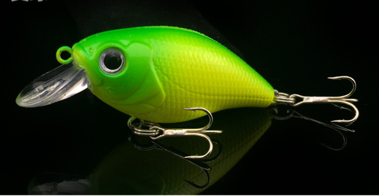 Short Bill Shallow Diving Crankbait (5pcs)