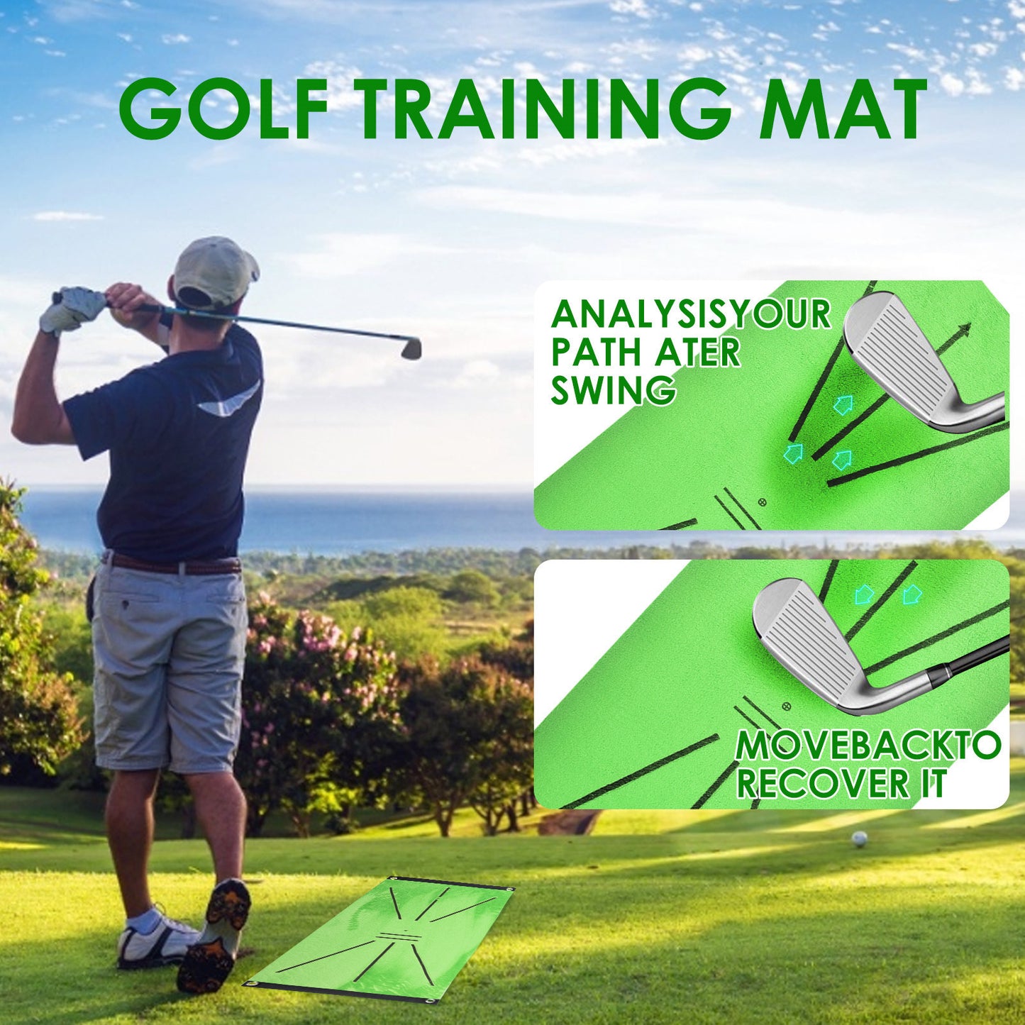 Golf Swing Practice Mat