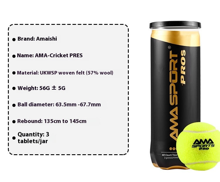 High Elasticity Durable Training Tennis Ball