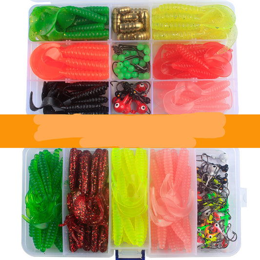 Soft Bait Texas Rig Fishing Gear Set