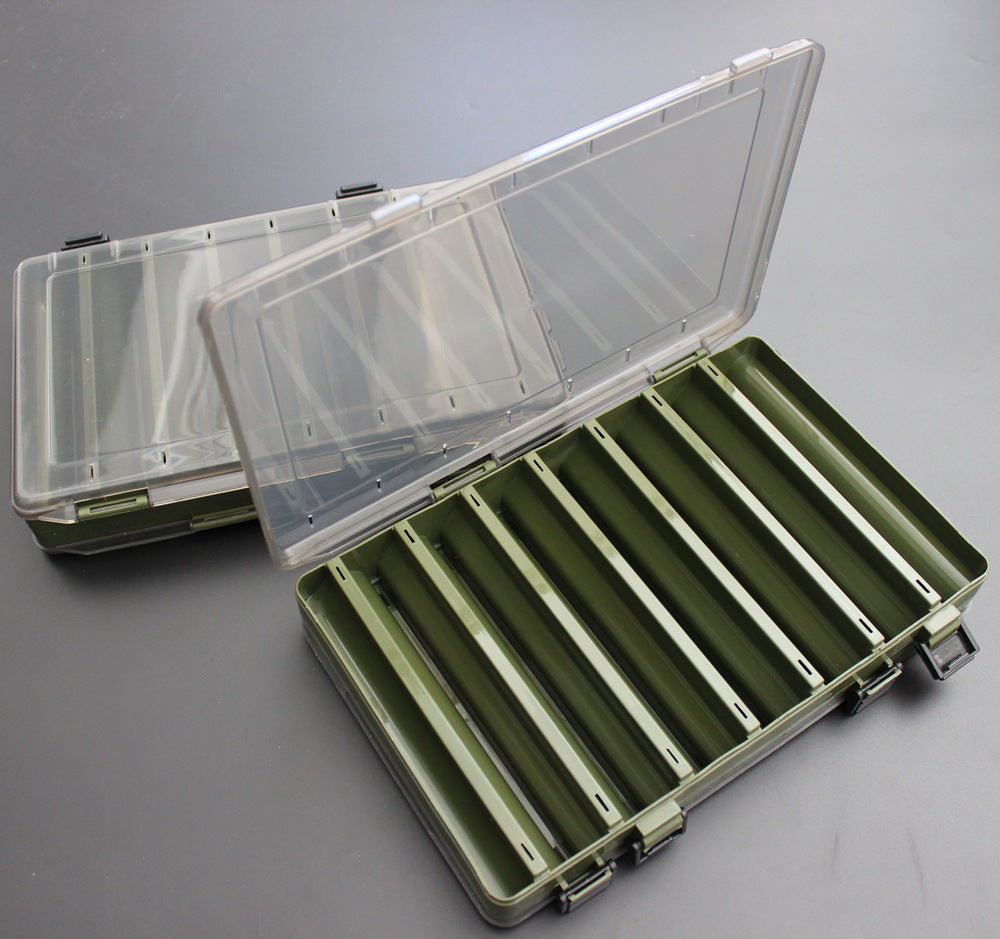 Double Sided Fishing Tackle Box