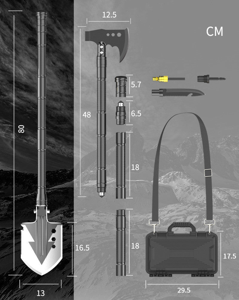 Outdoor Camping Multi-function Shovel