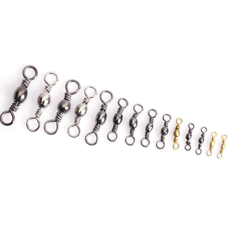 Stainless Steel Swivels - 100 Pack