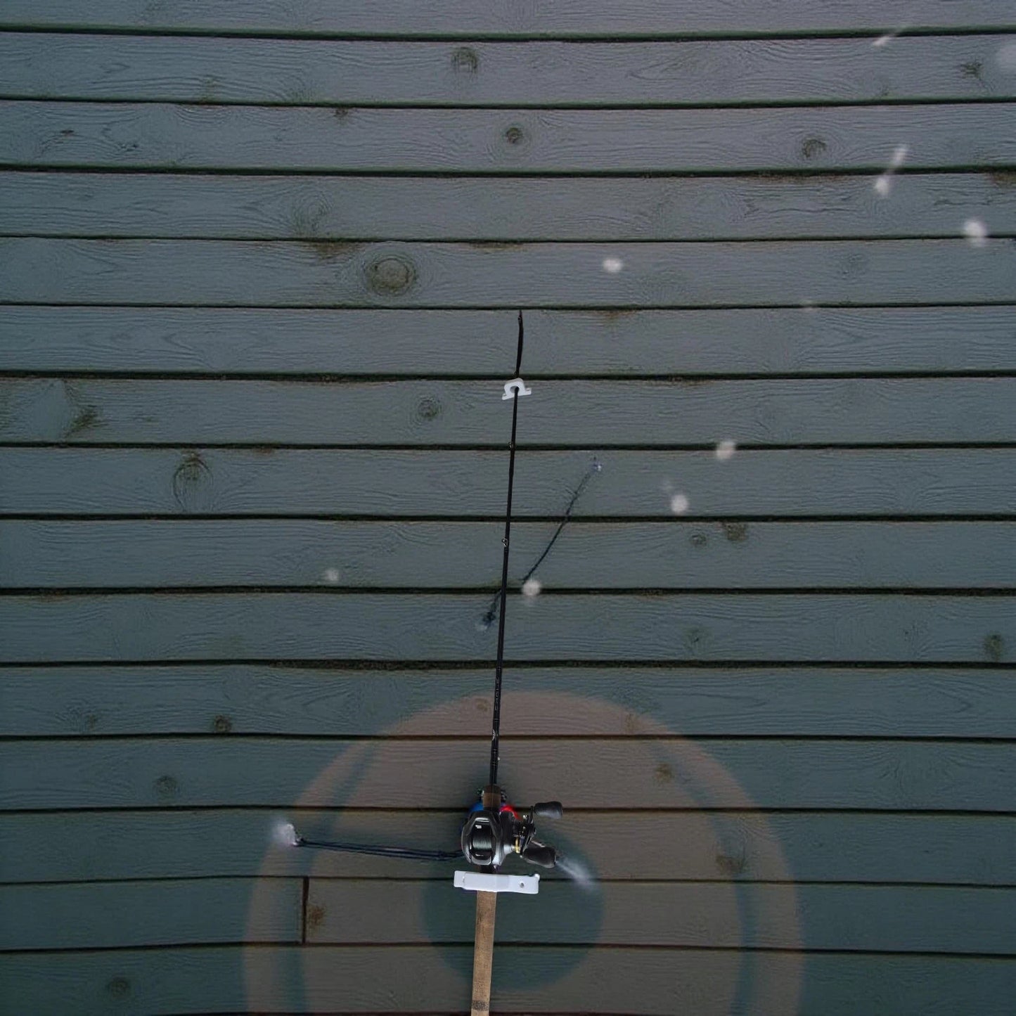 New Fishing Rod Wall Mount Holder