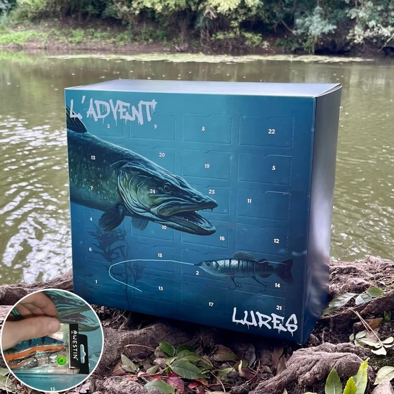 24 Day Christmas Fishing Calendar