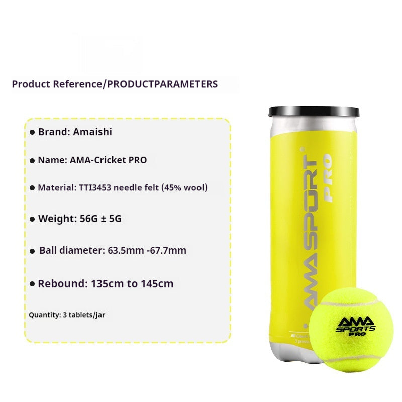 High Elasticity Durable Training Tennis Ball