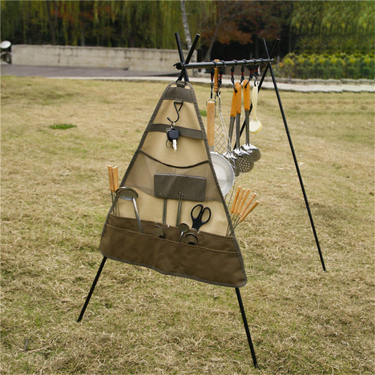 Outdoor Foldable Bag for Hanging Tableware