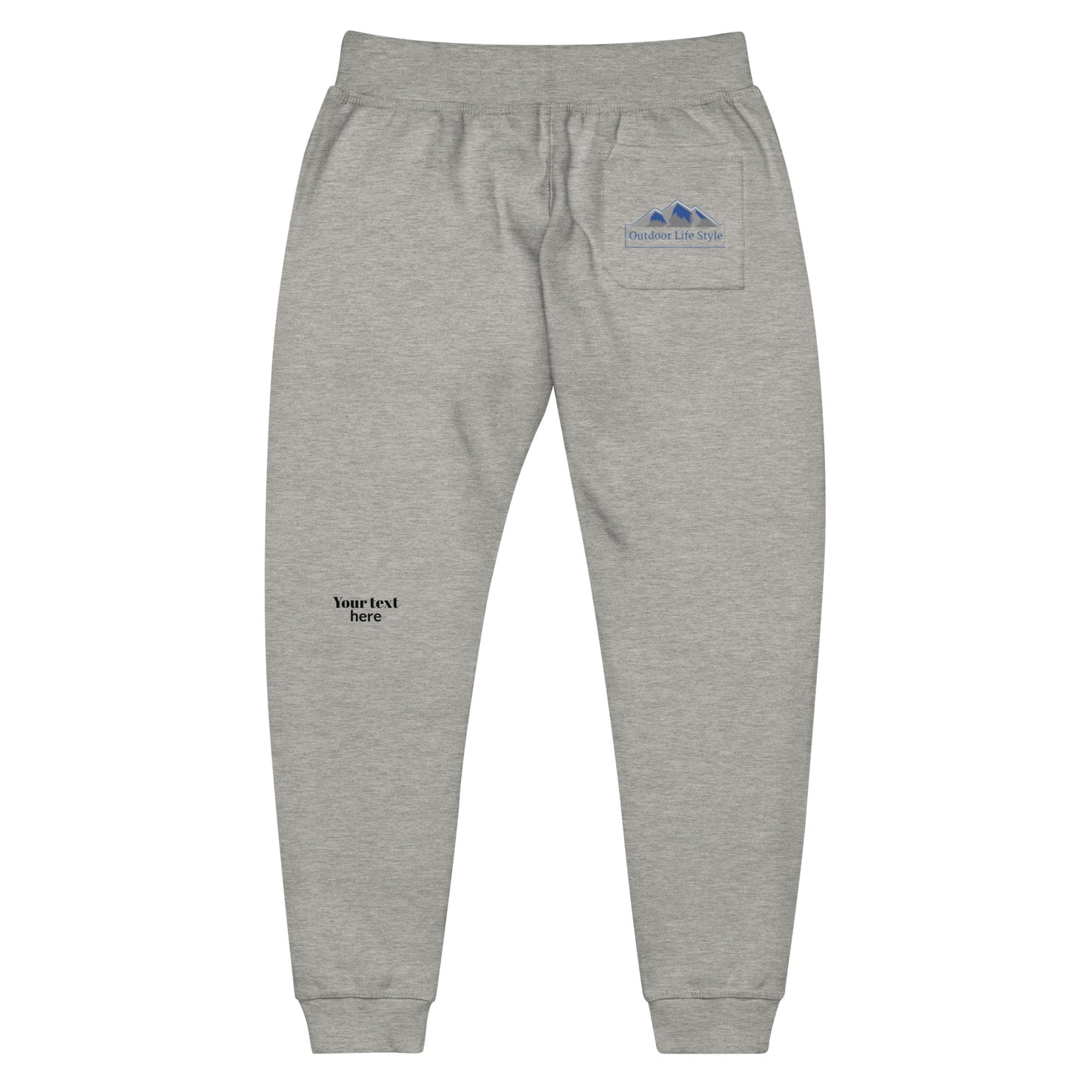 Unisex fleece sweatpants